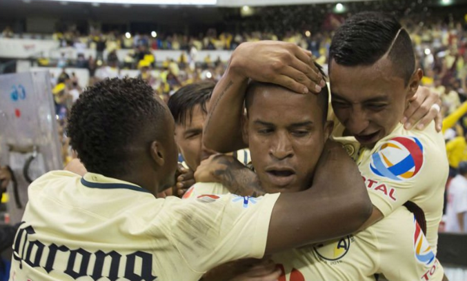 America gana 1 a 0 en la celebracion de su centenario